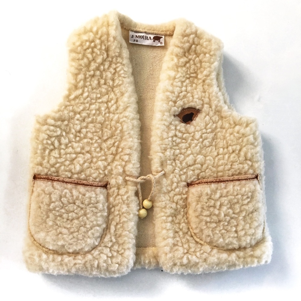 Vintage wool vest
